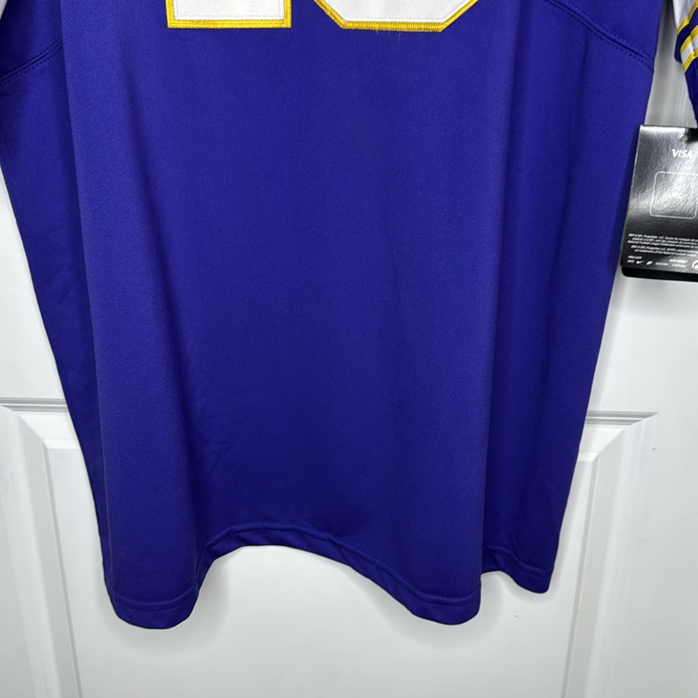 NWT NFL Players Size XXL Justin Jefferson 18 Football Alternate Game Jersey - Picture 11 of 12